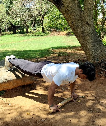Shena Board - The Traditional Pushup Board for Strength and Stability