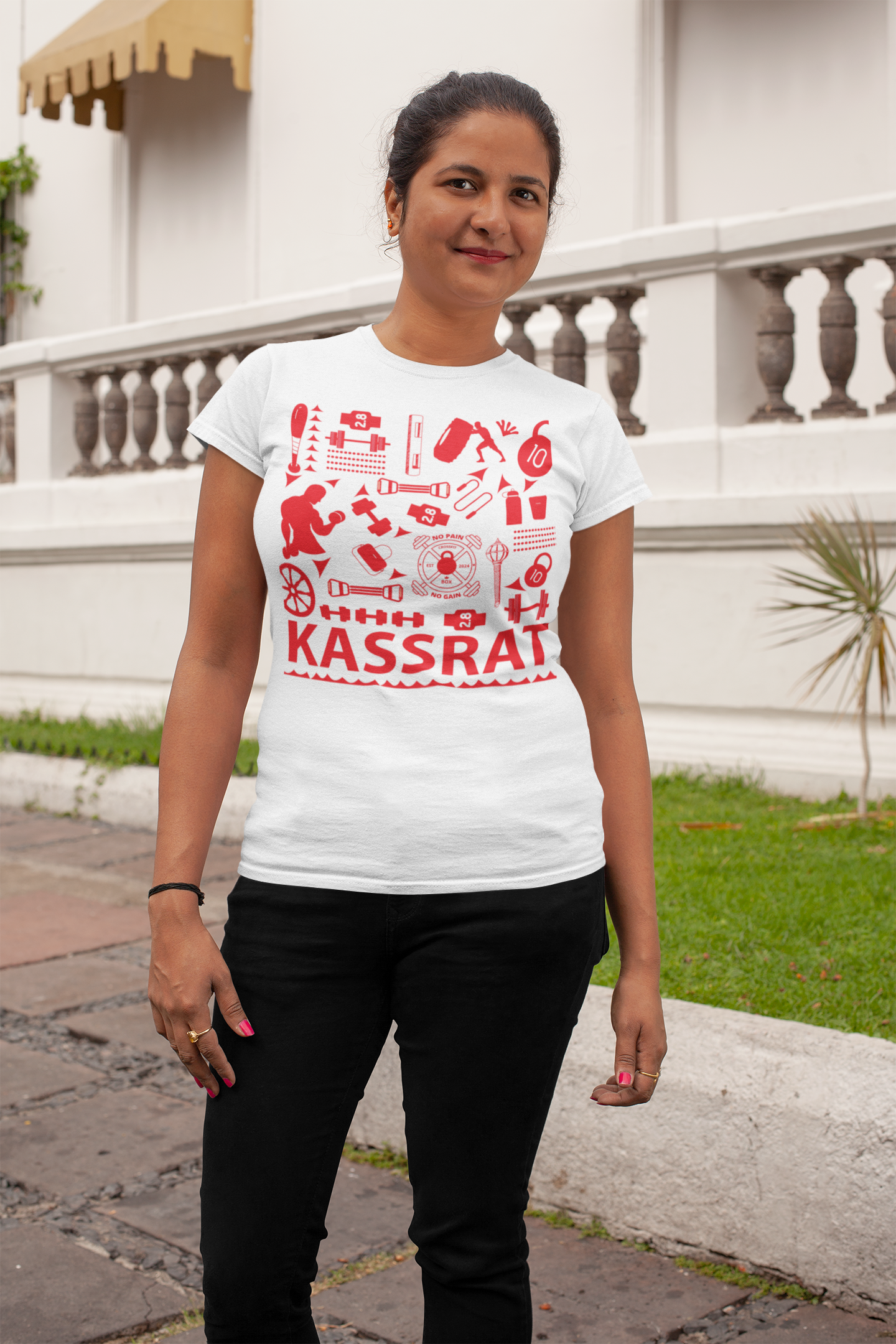 Kassrat Theme White-Red